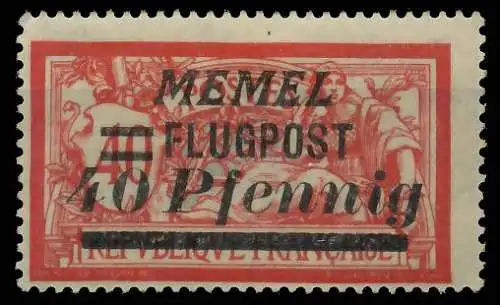 MEMEL 1922 Nr 98 ungebraucht 41EBC6