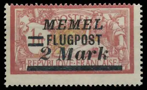 MEMEL 1922 Nr 102II ungebraucht 425B66