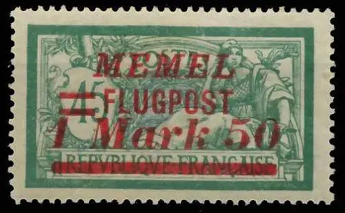 MEMEL 1922 Nr 101 ungebraucht 425BA6
