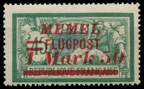 MEMEL 1922 Nr 101 ungebraucht 425BA2