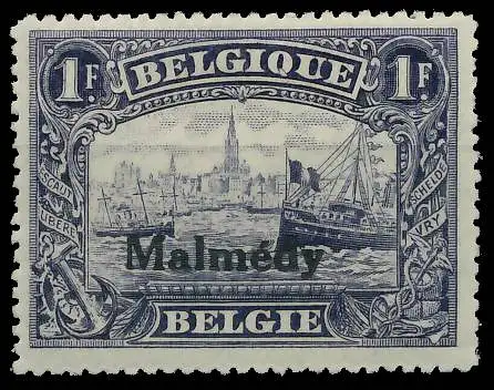 BELGISCHE BES.-POST MALMEDY Nr 11 ungebraucht 425C52