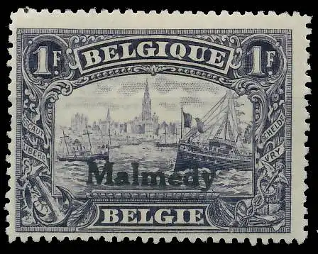 BELGISCHE BES.-POST MALMEDY Nr 11 ungebraucht 425C4E