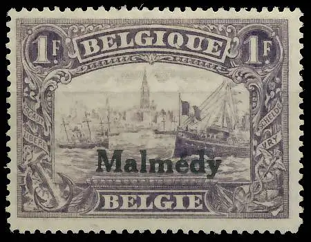 BELGISCHE BES.-POST MALMEDY Nr 11 ungebraucht 425C56