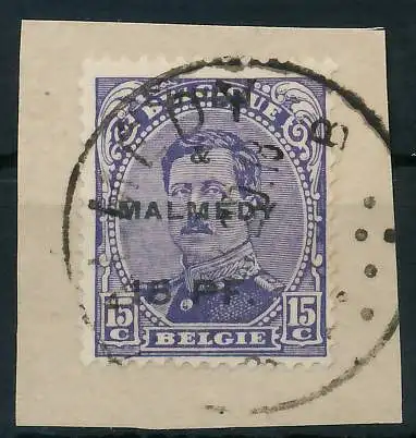 BELGISCHE BES.-POST EUPEN MALMEDY Nr 3 zentrisch gestempelt 42611E