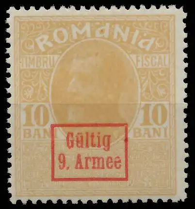 BES. 1WK D-MV RUMÄNIEN Nr F12 7y ungebraucht 42D31E