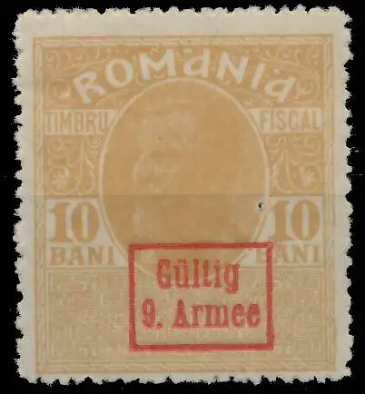 BES. 1WK D-MV RUMÄNIEN Nr F12 7y ungebraucht 42D33E