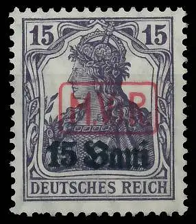 BES. 1WK D-MV RUMÄNIEN Nr 1 postfrisch 42D50A