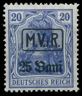 BES. 1WK D-MV RUMÄNIEN Nr 2 postfrisch 42D51E