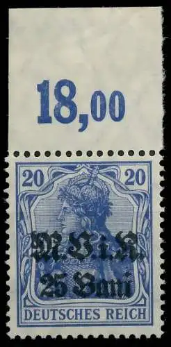 BES. 1WK D-MV RUMÄNIEN Nr 6b POR postfrisch ungebraucht gepr. 42D622