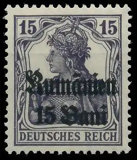 BES. 1WK D-MV RUMÄNIEN Nr 10 ungebraucht 42D6F2