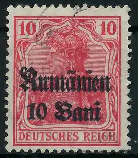 BES. 1WK D-MV RUMÄNIEN Nr 9aZa gestempelt 42D7C6