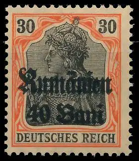 BES. 1WK D-MV RUMÄNIEN Nr 12 postfrisch 42D7F6