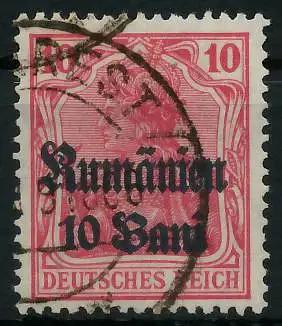 BES. 1WK D-MV RUMÄNIEN Nr 9a gestempelt 42D826