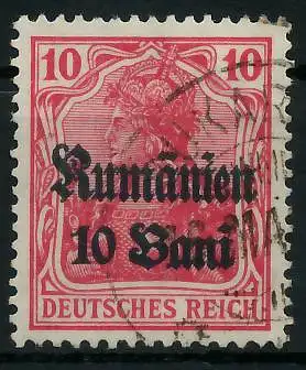 BES. 1WK D-MV RUMÄNIEN Nr 9a gestempelt 42D82A