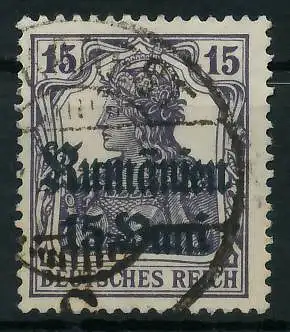 BES. 1WK D-MV RUMÄNIEN Nr 10 gestempelt 42D872