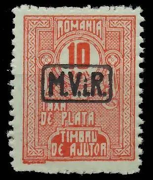 BES. 1WK D-MV RUMÄNIEN PORTO Nr 8 postfrisch gepr. 42D892