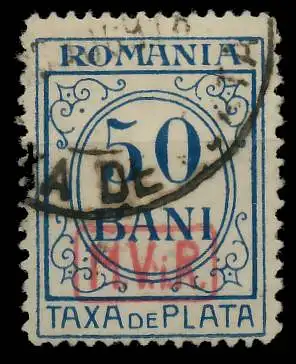 BES. 1WK D-MV RUMÄNIEN PORTO Nr 5 gestempelt 42D8CE