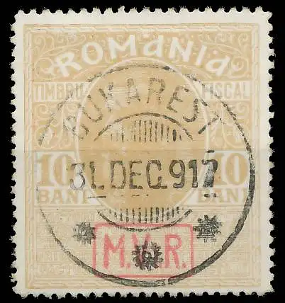 BES. 1WK D-MV RUMÄNIEN ZWANGSZUSCHLAG Nr K7x ZE 42D966