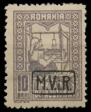 BES. 1WK D-MV RUMÄNIEN ZWANGSZUSCHLAG Nr K4 ungebraucht 42D98A