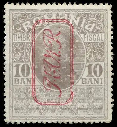 BES. 1WK D-MV RUMÄNIEN ZWANGSZUSCHLAG Nr K6 ungebraucht 42D976