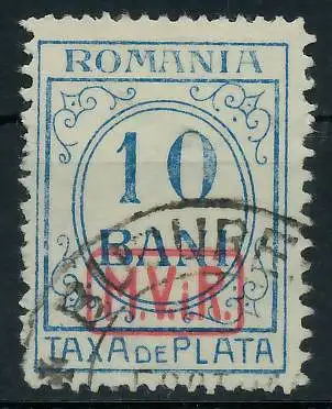 BES. 1WK D-MV RUMÄNIEN PORTO Nr 2 gestempelt 434A56