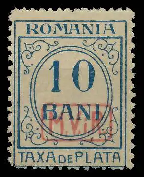 BES. 1WK D-MV RUMÄNIEN PORTO Nr 2 ungebraucht 434A62