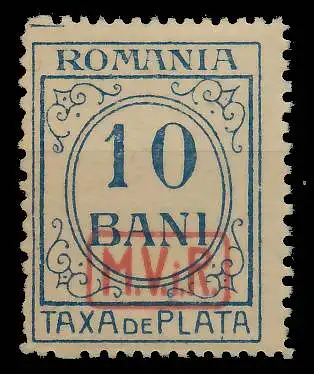 BES. 1WK D-MV RUMÄNIEN PORTO Nr 2 ungebraucht 434A5E