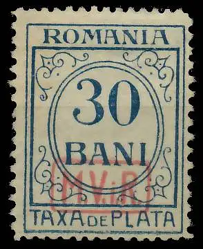 BES. 1WK D-MV RUMÄNIEN PORTO Nr 4 ungebraucht 434A8A