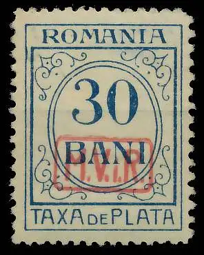 BES. 1WK D-MV RUMÄNIEN PORTO Nr 4 ungebraucht 434A96
