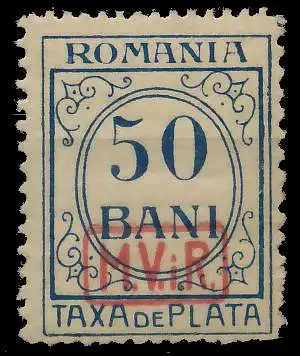 BES. 1WK D-MV RUMÄNIEN PORTO Nr 5 postfrisch 434AFE