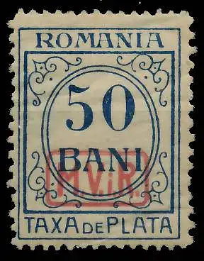 BES. 1WK D-MV RUMÄNIEN PORTO Nr 5 ungebraucht 434ABA