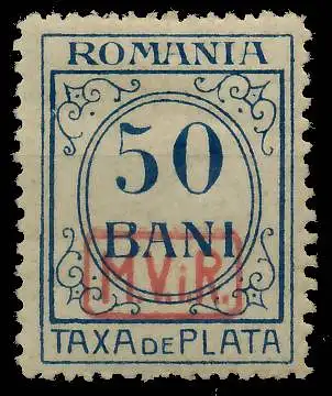 BES. 1WK D-MV RUMÄNIEN PORTO Nr 5 ungebraucht 434ADA