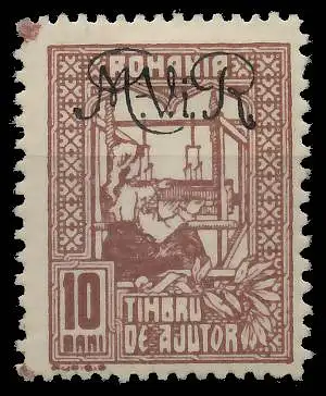 BES. 1WK D-MV RUMÄNIEN ZWANGSZUSCHLAG Nr K2y ungebraucht 434B62