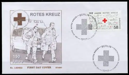 BRD BELEGE Nr 2998 BRIEF FDC 86F602