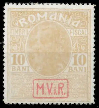 BES. 1WK D-MV RUMÄNIEN ZWANGSZUSCHLAG Nr K7x ungebraucht 434BAE