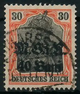 BES. 1WK D-MV RUMÄNIEN Nr 7a gestempelt 434C32