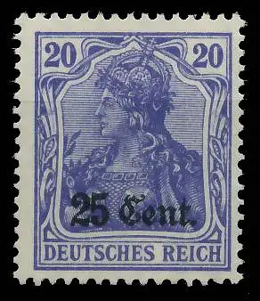 BES. 1WK ETAPPE WEST Nr 6b postfrisch gepr. 434DF2