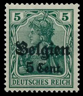 BES. 1WK LANDESPOST BELGIEN Nr 12Ia postfrisch 434F56