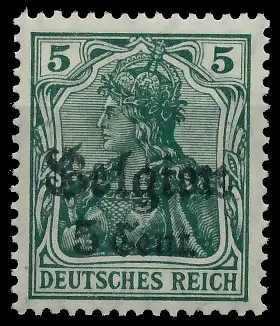 BES. 1WK LANDESPOST BELGIEN Nr 12Ia postfrisch 434F5A