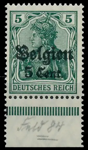 BES. 1WK LANDESPOST BELGIEN Nr 12Ib postfrisch 434F7E