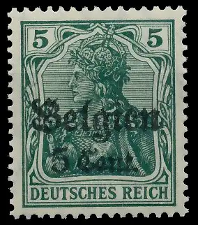 BES. 1WK LANDESPOST BELGIEN Nr 12Ia postfrisch 434F4E