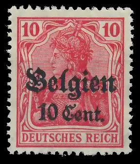 BES. 1WK LANDESPOST BELGIEN Nr 14cI postfrisch 43506E