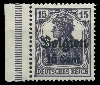 BES. 1WK LANDESPOST BELGIEN Nr 16bII postfrisch 43B046