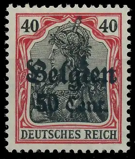 BES. 1WK LANDESPOST BELGIEN Nr 20bII postfrisch 43B146