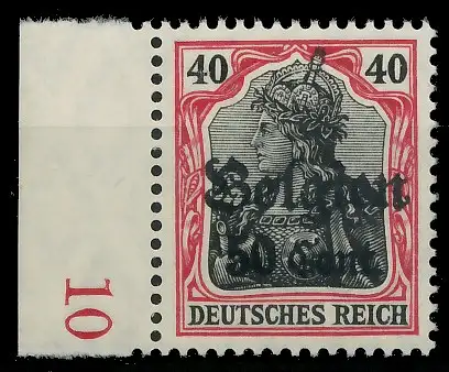 BES. 1WK LANDESPOST BELGIEN Nr 20bI postfrisch gepr. 43B17E