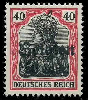 BES. 1WK LANDESPOST BELGIEN Nr 20bI postfrisch gepr. 43B176