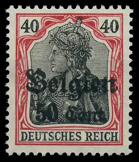 BES. 1WK LANDESPOST BELGIEN Nr 20a postfrisch gepr. 43B2CA