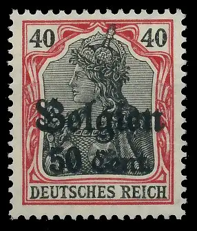 BES. 1WK LANDESPOST BELGIEN Nr 20a postfrisch gepr. 43B2BA
