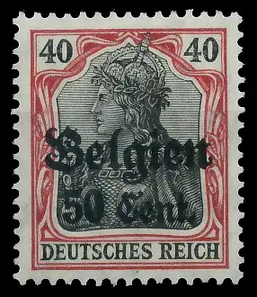 BES. 1WK LANDESPOST BELGIEN Nr 20a postfrisch gepr. 43B2C2