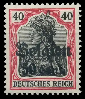 BES. 1WK LANDESPOST BELGIEN Nr 20bI postfrisch gepr. 43B306